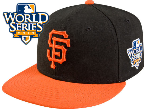 San Francisco Giants 2010 MLB World Series Fitted Hat Sf1